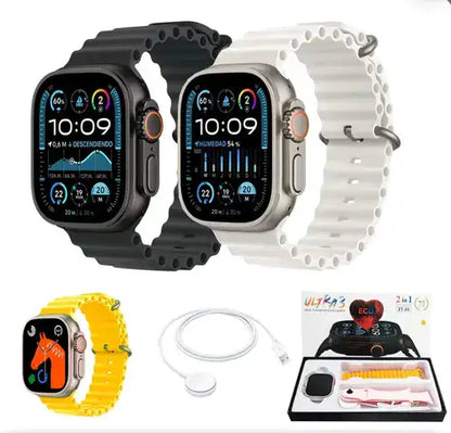 SMARTWATCH ULTRA 3 PLUS + 2 CORREAS + REGALO Digital GRATIS