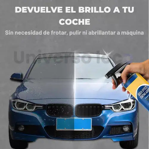 Spray Coating Autos: Brillo rápido con protección duradera