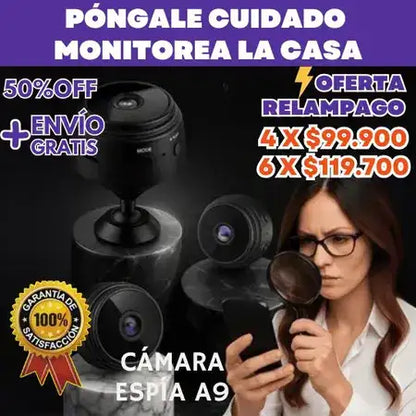 EspíaCam Wifi™ Paga 1 llevas 2