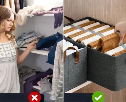 PAGA 1 LLEVATE 3 con Organizador De Ropa 9 Compartimentos