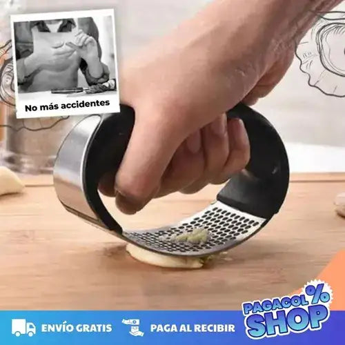 Triturador de Ajo Ergonómico + REGALO Digital GRATIS