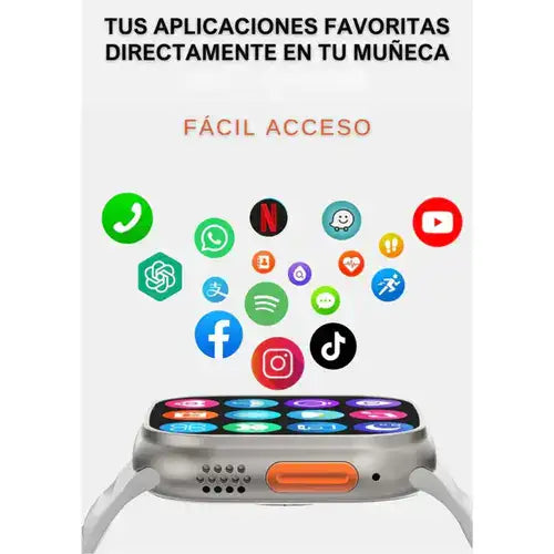 SMARTWATCH ULTRA 3 PLUS + 2 CORREAS + REGALO Digital GRATIS