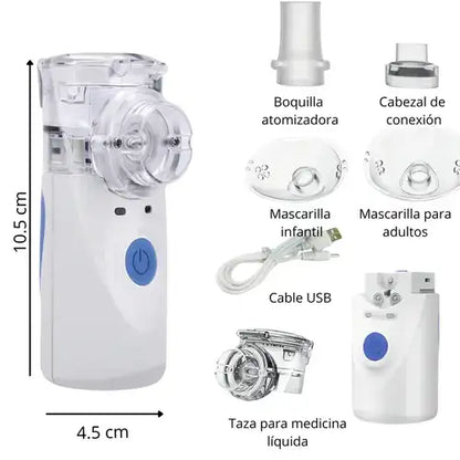 Nebulizador Portátil Mesh™ + REGALO Digital GRATIS
