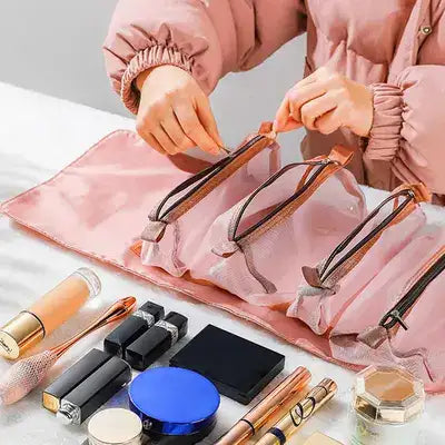 Pack cosmetico 4 en 1 Bolsa Organizadora de Maquillaje