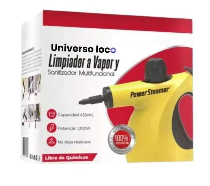 PowerSteamer Limpiador a Vapor y sanitizador + 2 EBOOKS de REGALO valuados en $60.000 cada uno