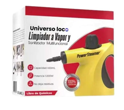 PowerSteamer Limpiador a Vapor y sanitizador + 2 EBOOKS de REGALO valuados en $60.000 cada uno