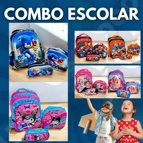 SUPER COMBO ESCOLAR 3D